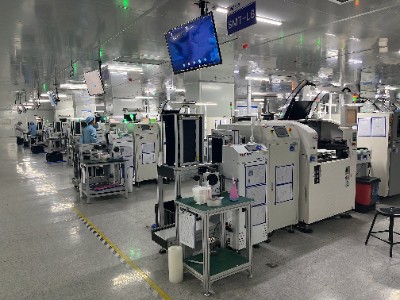 SMT贴片加工篇之SPI锡膏检测仪(图1) PG电子smt生产车间.jpg